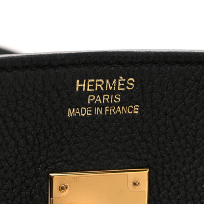 Hermes Togo Birkin 35 Black 6 of 12