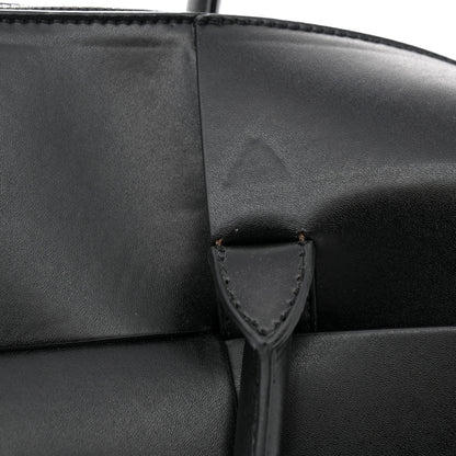 Bottega Veneta Calfskin Maxi Intrecciato Arco Briefcase Black 12 of 13