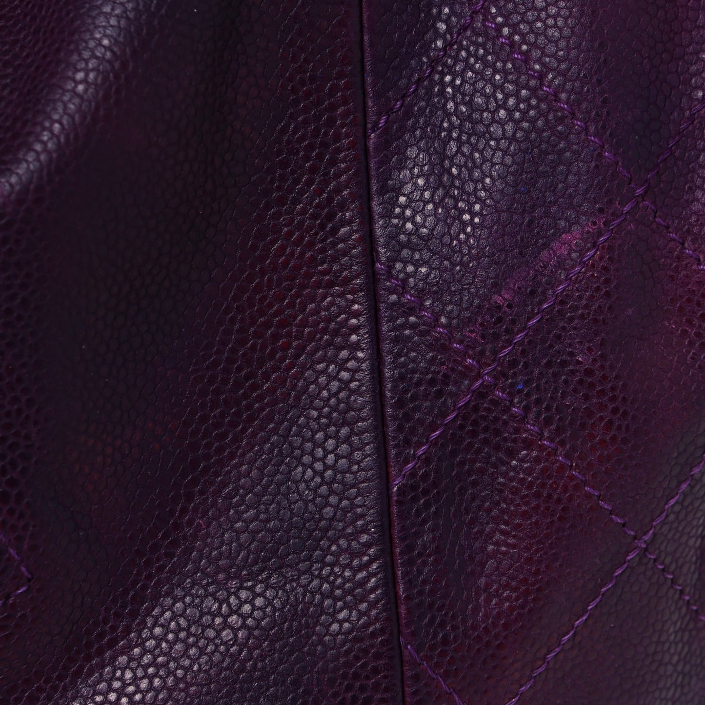 Caviar 31 Drawstring Tote Burgundy