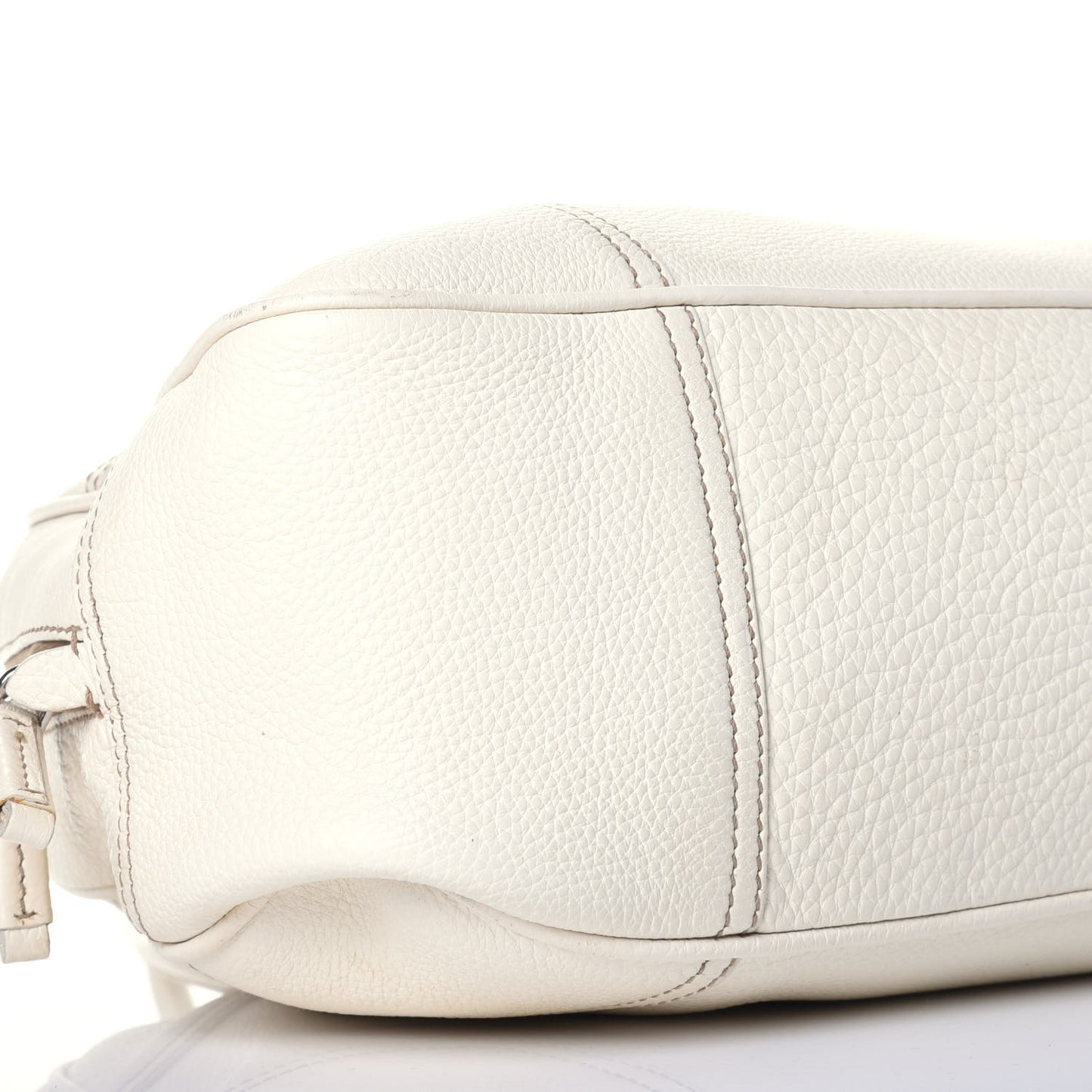 Vitello Phenix Bowling Bag White