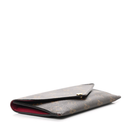Louis Vuitton Monogram Jeanne Wallet Fuchsia 5 of 10
