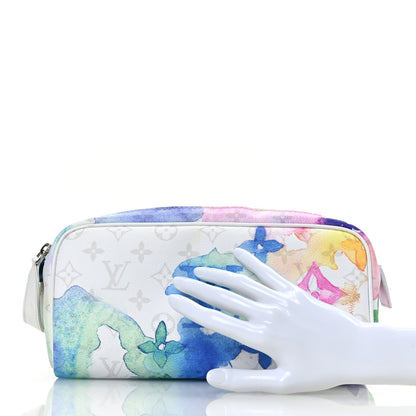 Louis Vuitton Monogram Watercolor Dopp Kit Toilet Pouch Multicolor 2 of 16