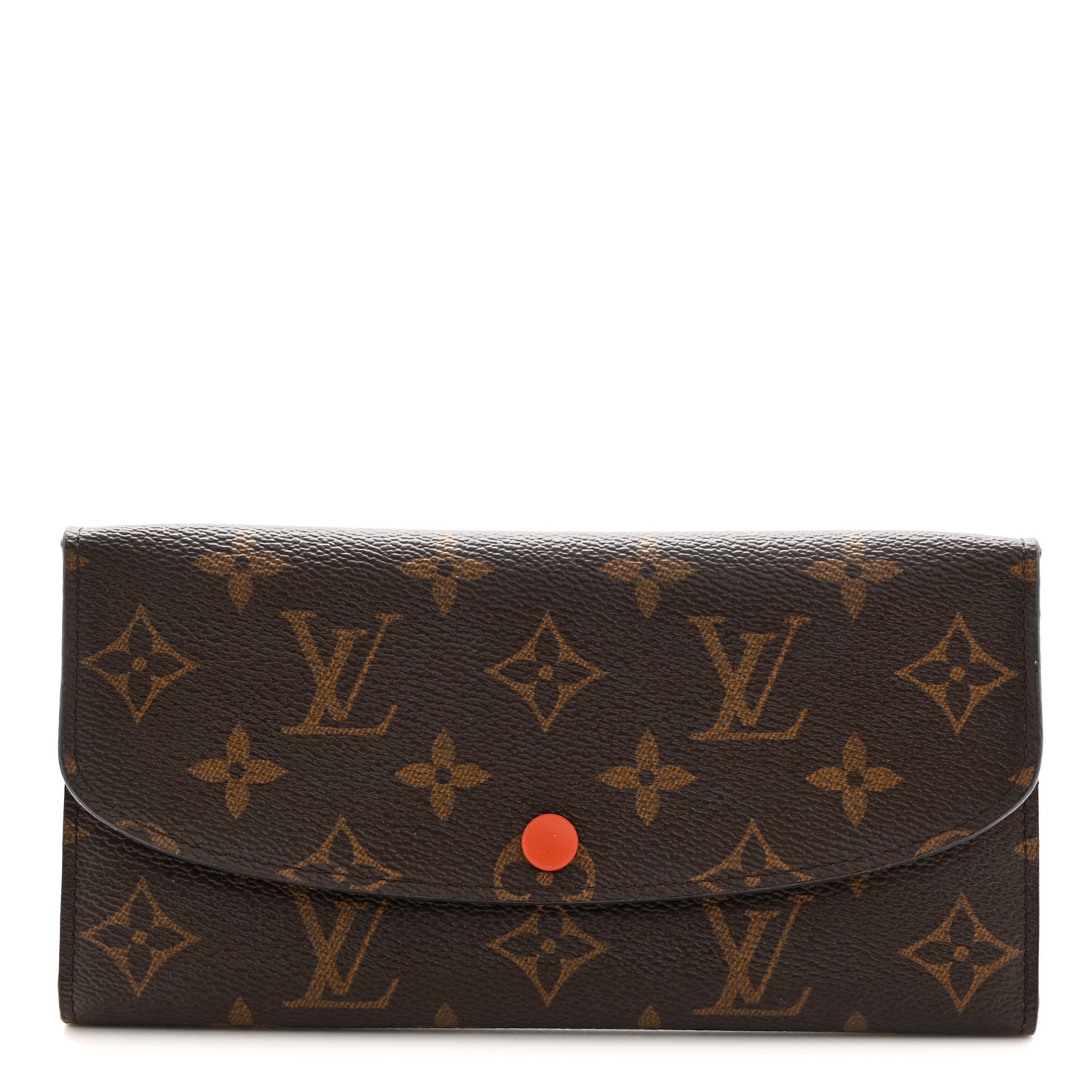 Monogram Emilie Wallet Poppy