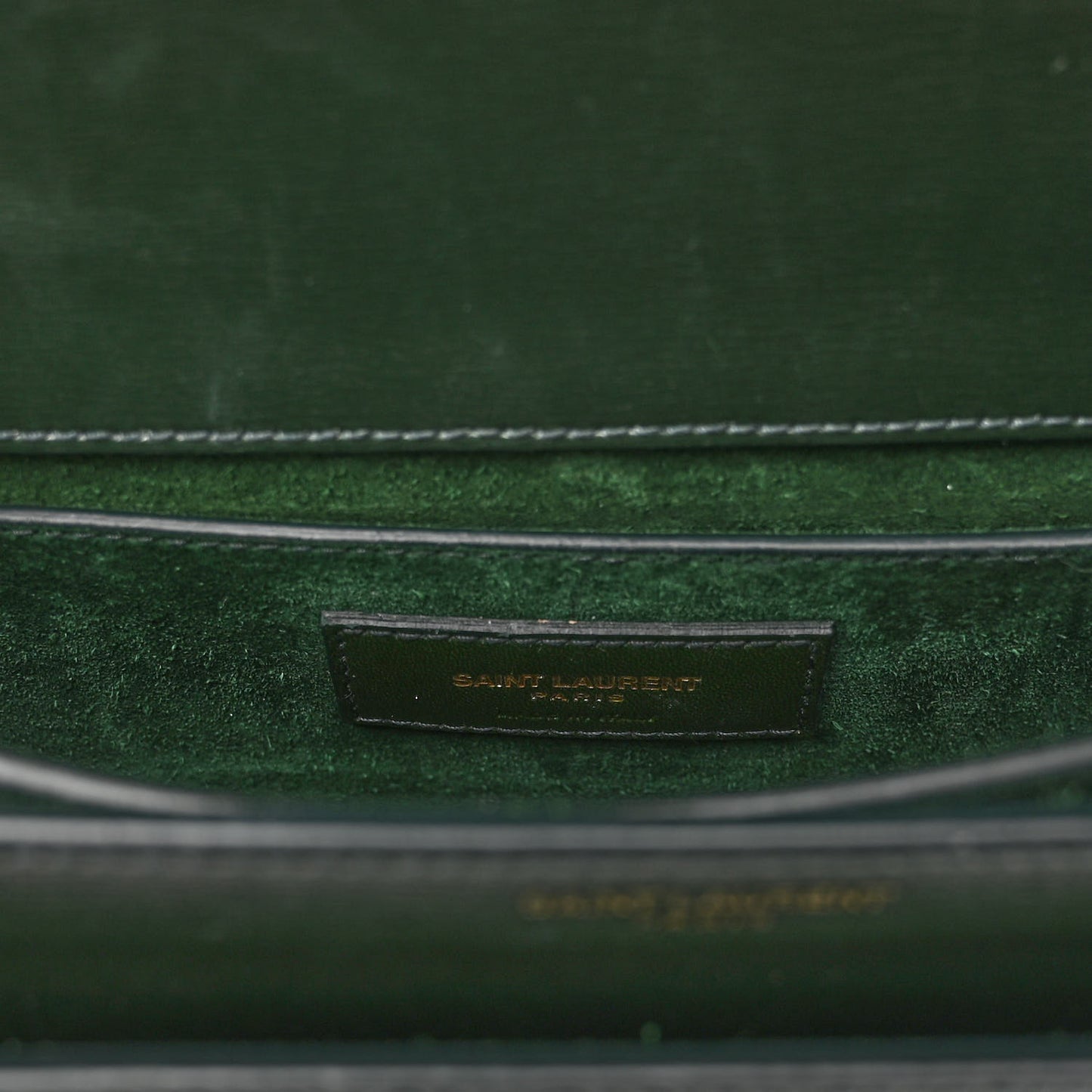 Calfskin Medium Monogram Sunset New Vert Fonce