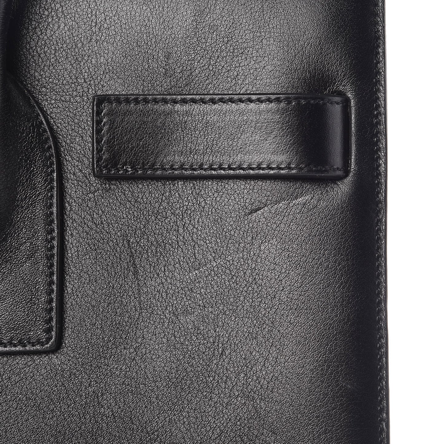 Calfskin Small Sac De Jour Black