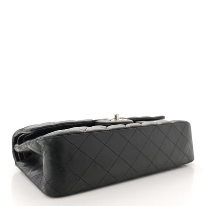 Chanel Lambskin Quilted Medium Double Flap Black 4 of 13