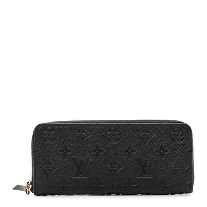 Louis Vuitton Empreinte Clemence Wallet Black 1 of 6
