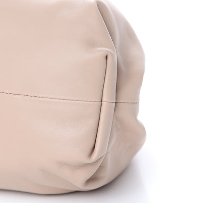 Bottega Veneta Smooth Butter Calf The Pouch Oversized Clutch Nude 11 of 12