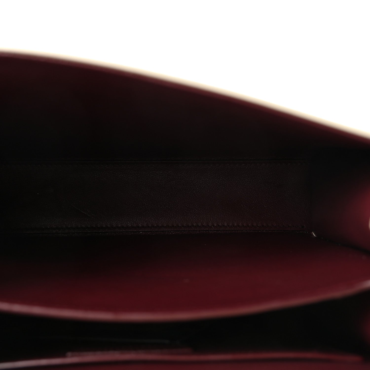Saint Laurent Grain de Poudre Medium Classic Monogram Cassandra Top Handle Crema Soft Rouge Legion 5 of 9