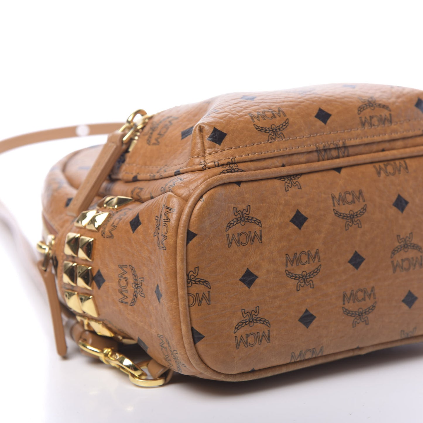 Visetos Side Stud X-Mini Stark Bebe Boo Backpack Cognac