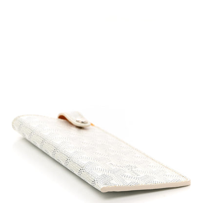 Goyard Goyardine Montmartre Glasses Case White 4 of 11