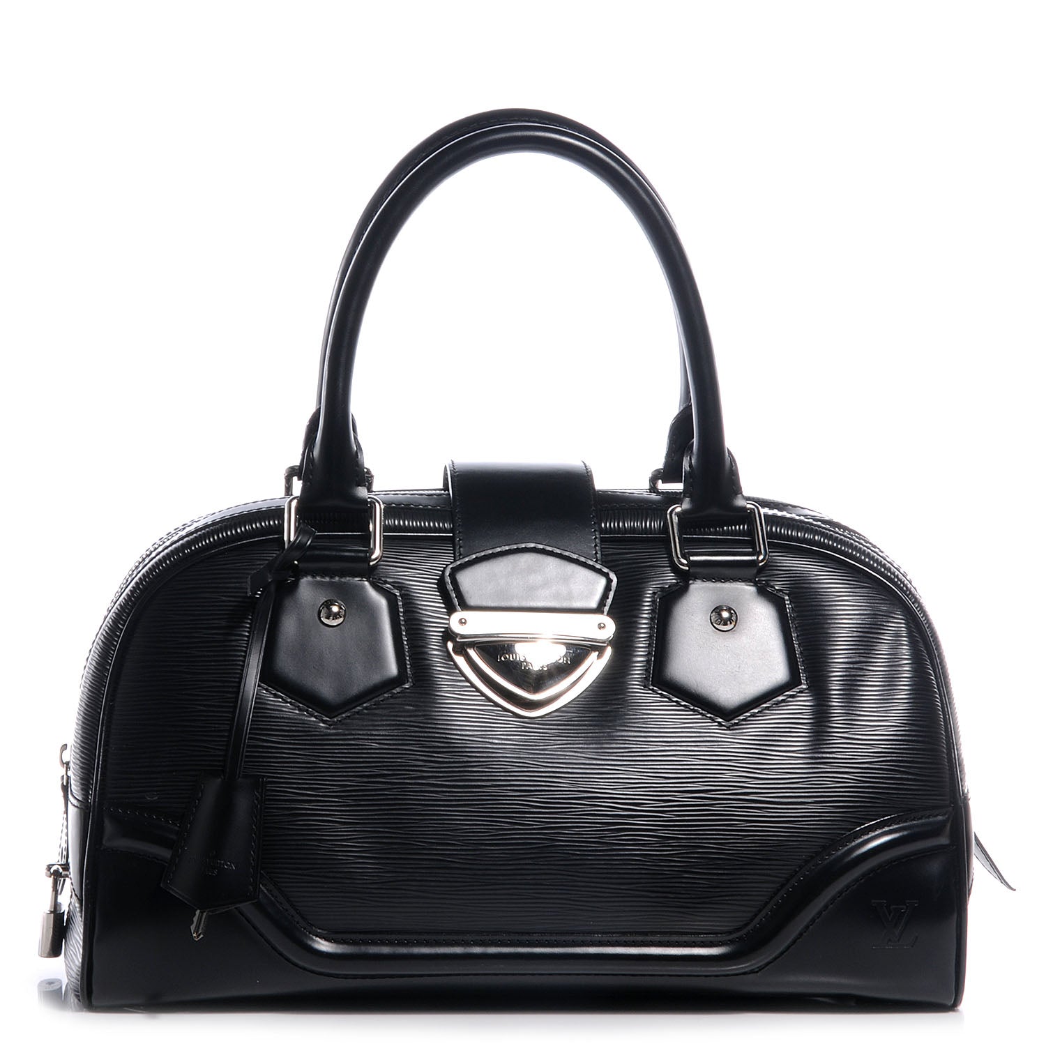 Louis Vuitton Epi Bowling Montaigne GM Black 1 of 9