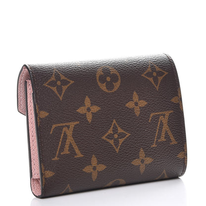 Louis Vuitton Monogram Victorine Wallet Rose Ballerine 3 of 8