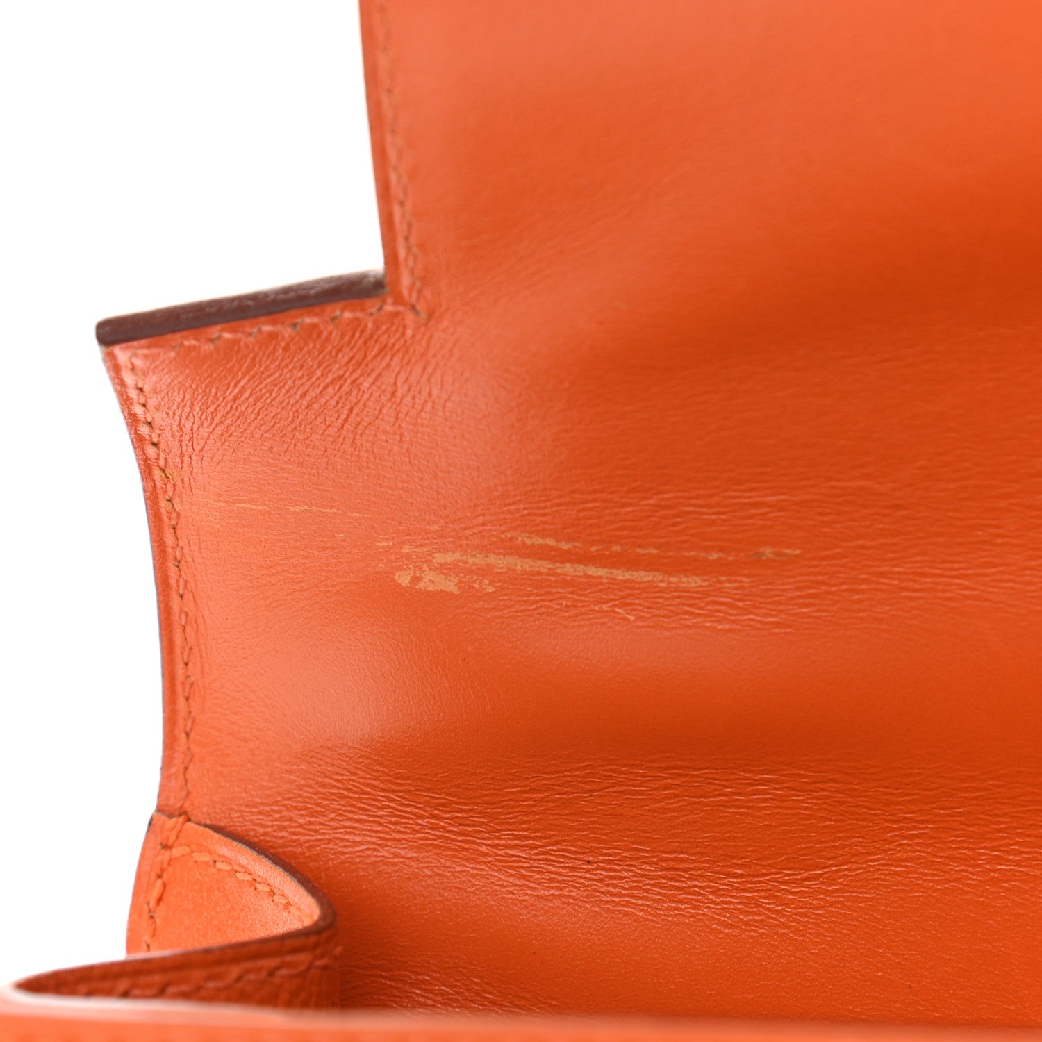 Hermes Box Kelly Sellier 28 Orange 13 of 19