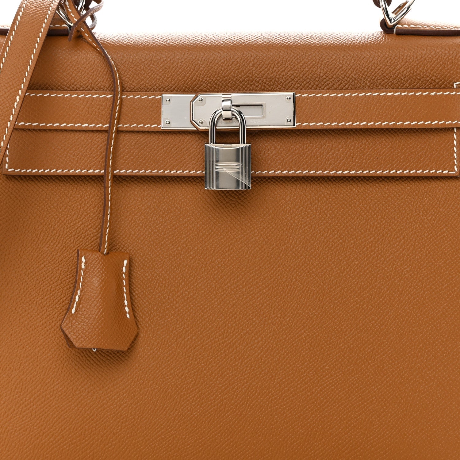 Hermes Epsom Kelly Sellier 28 Gold 8 of 14