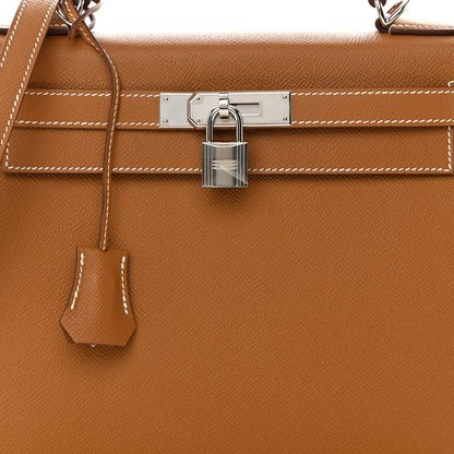 Hermes Epsom Kelly Sellier 28 Gold 8 of 14