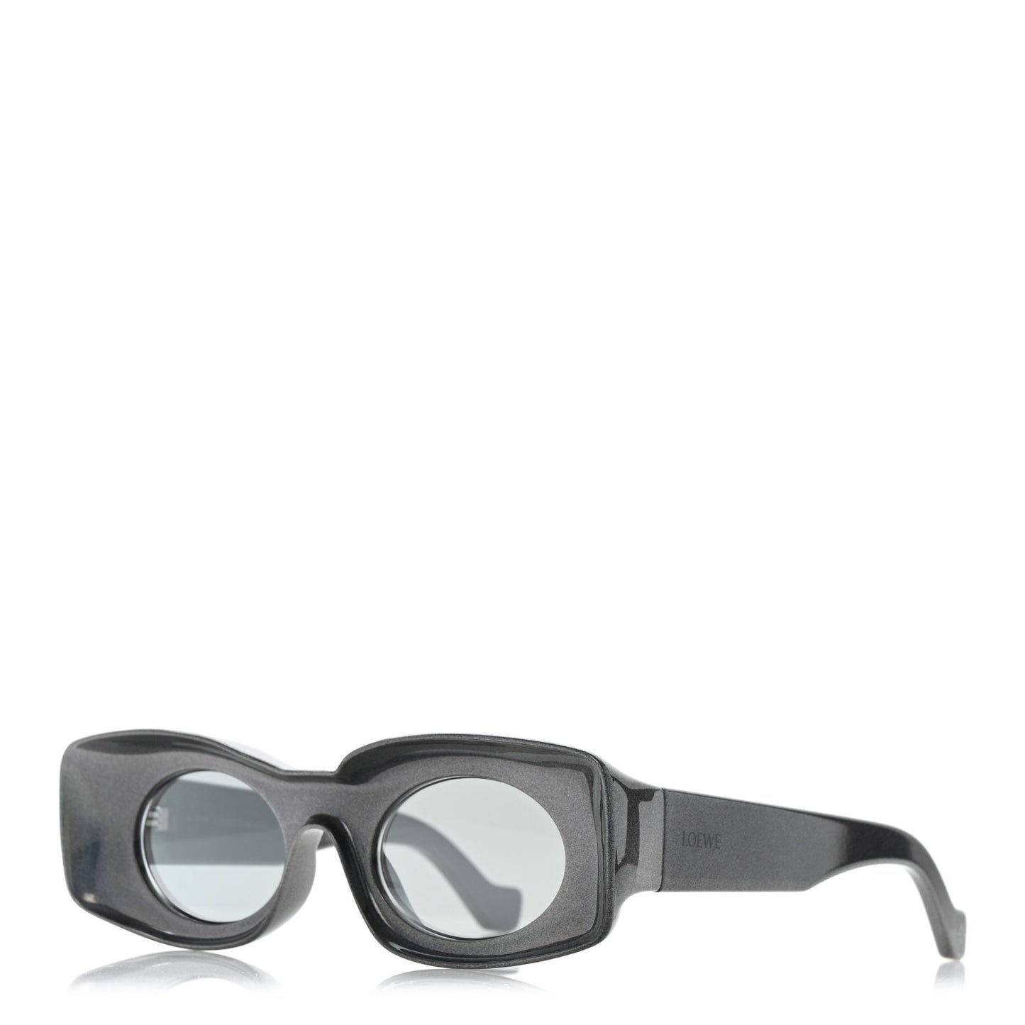 Acetate Paula's Ibiza Original Sunglasses LW40033I Black Sparkle Blue Mirror