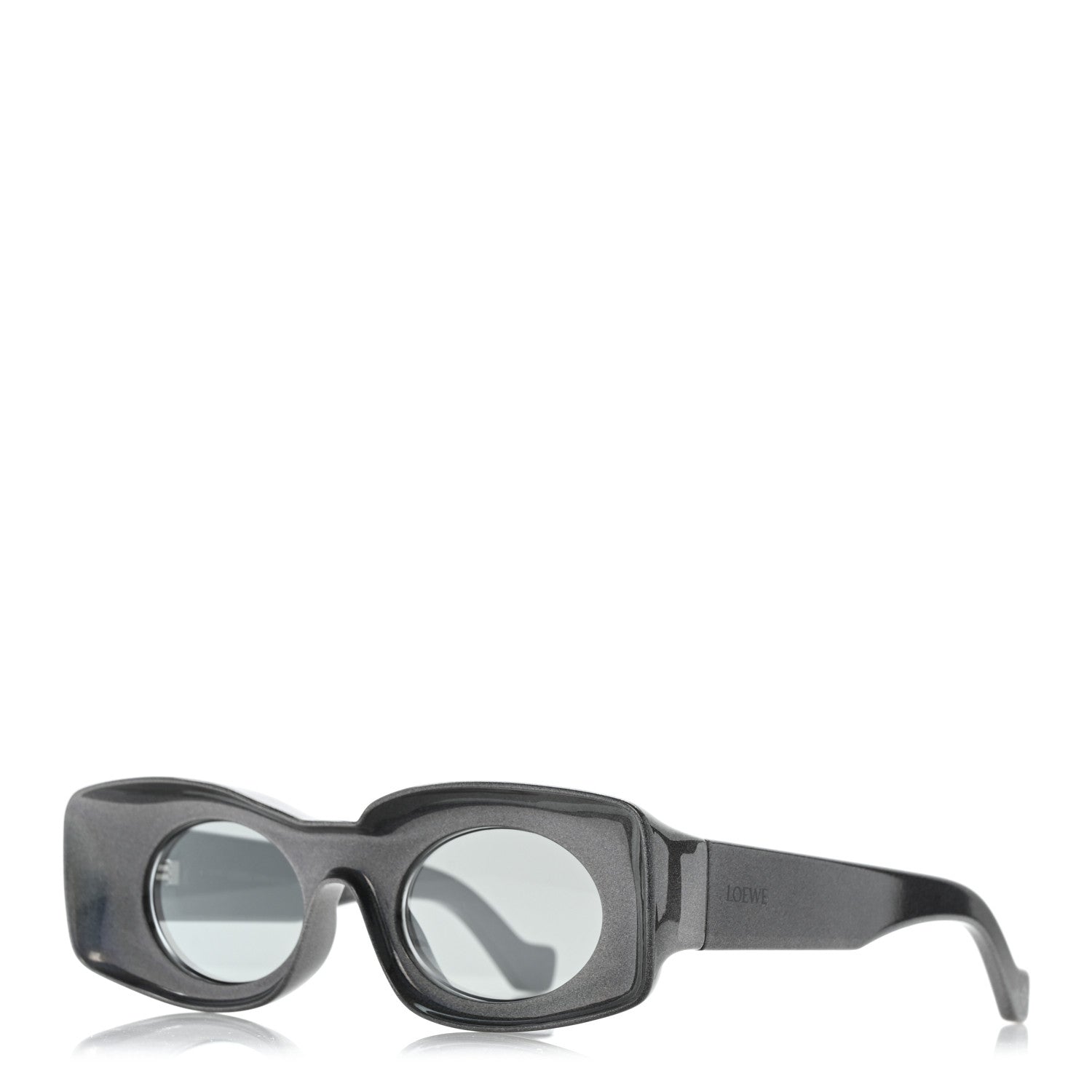 Loewe Acetate Paula's Ibiza Original Sunglasses LW40033I Black Sparkle Blue Mirror 1 of 7