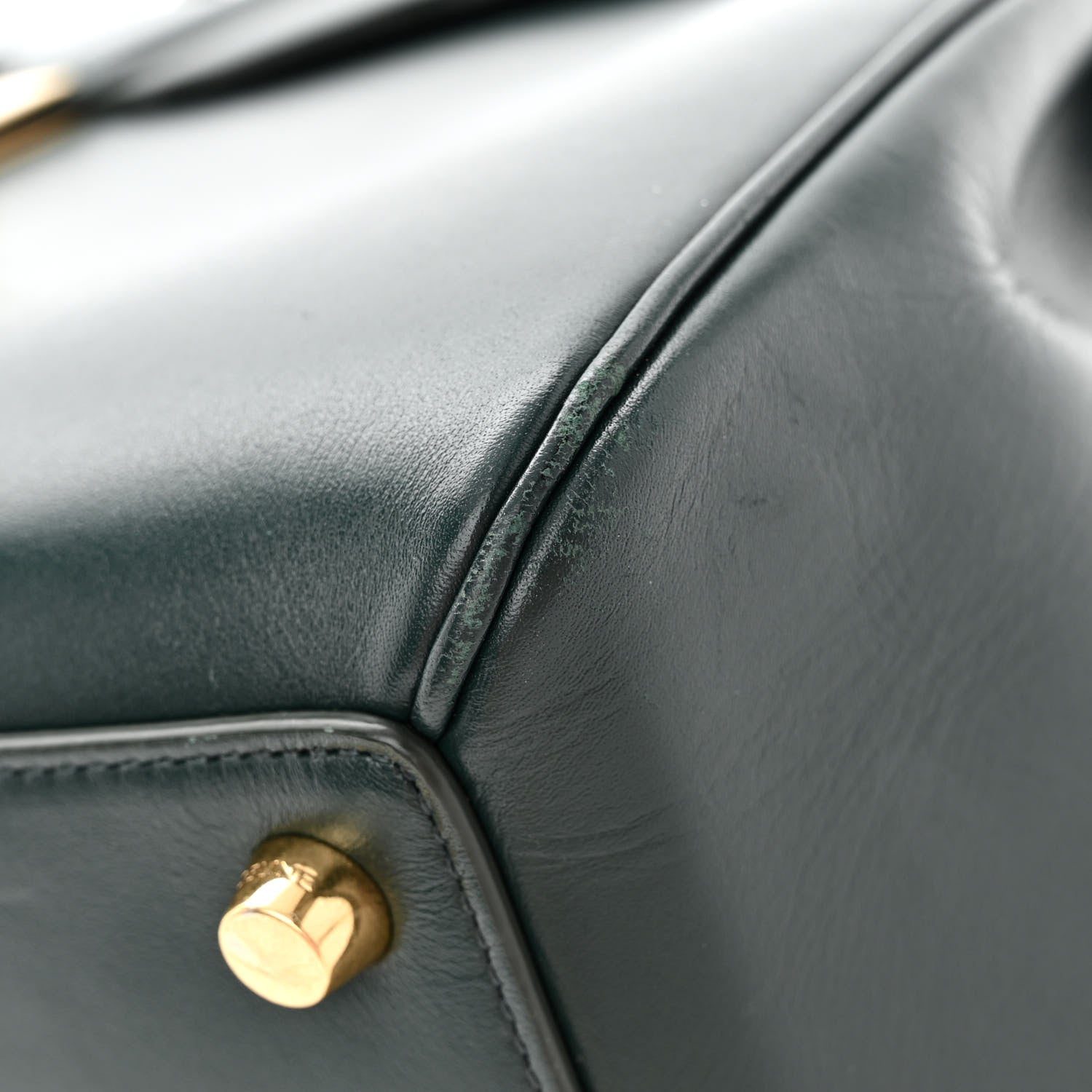 Celine Satinated Calfskin Medium 16 Top Handle Bag Amazone 13 of 13