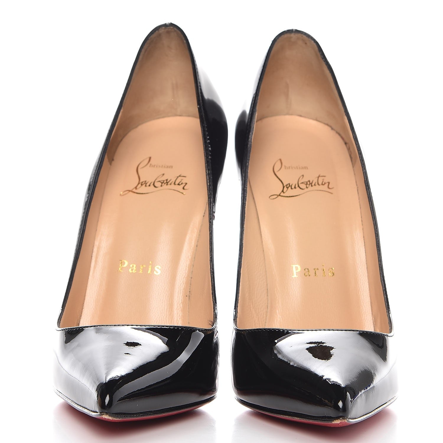 Christian Louboutin Patent Pigalle 120 Pumps 36.5 Black 2 of 17