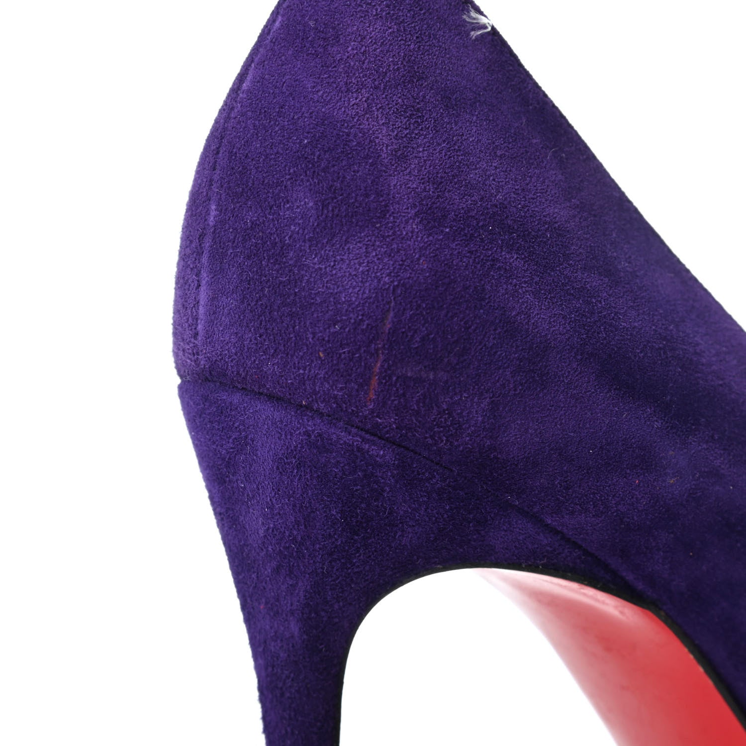 Christian Louboutin Suede Filo 120 Pumps 40 Violette 9 of 13
