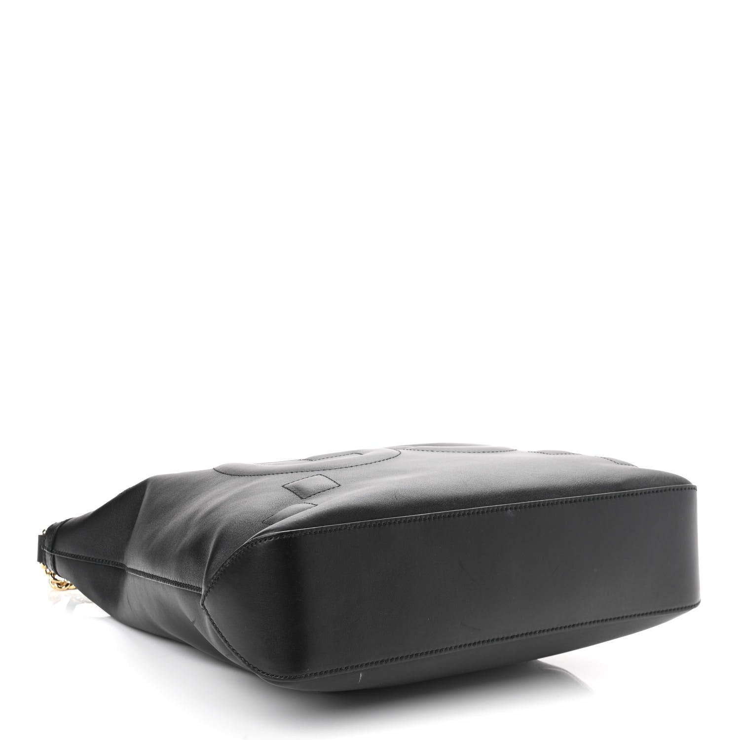 Gucci Apollo Calfskin GG Dadini Embroidered Chain Hobo Black 4 of 11
