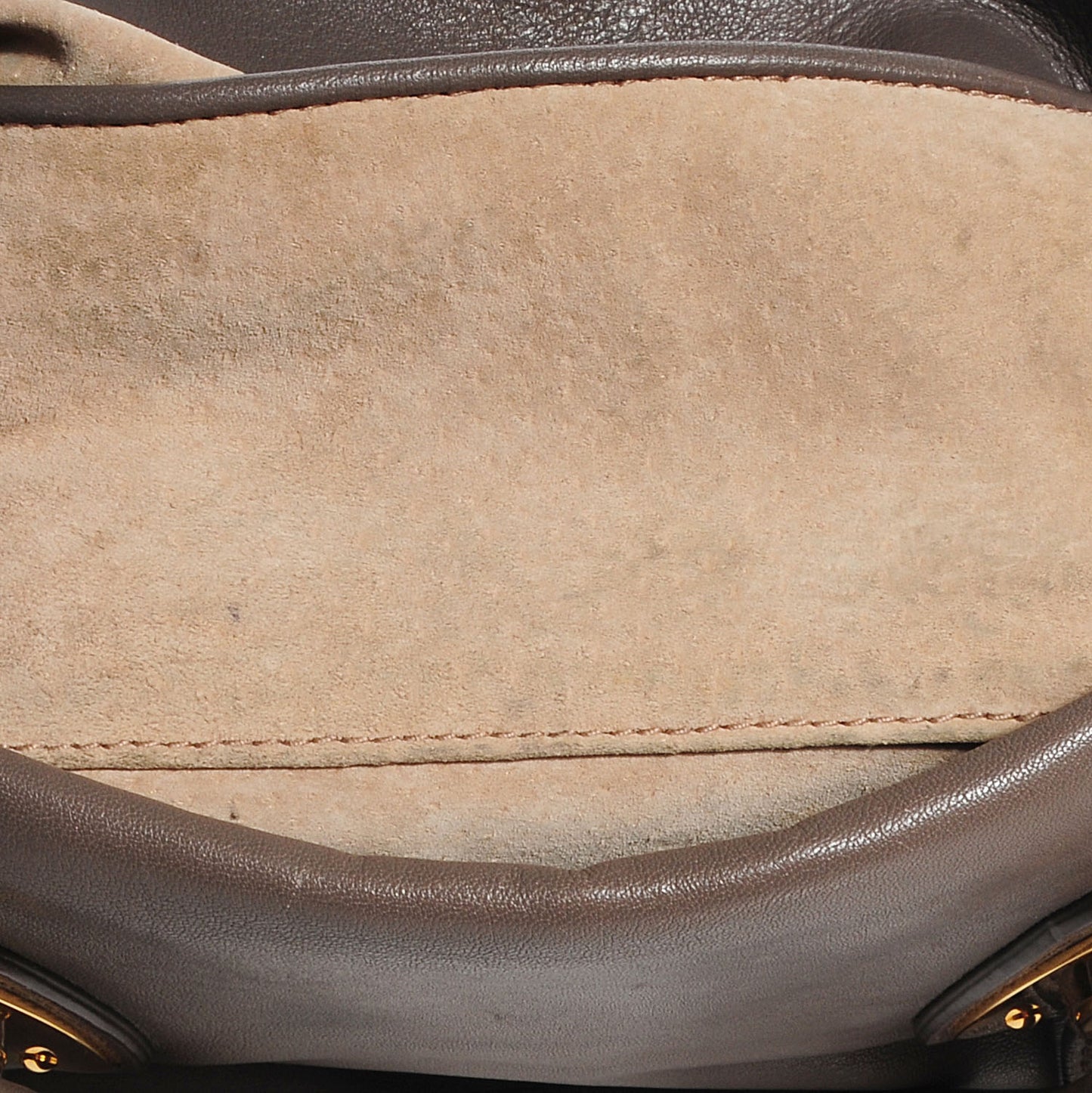 Soft Calf Shopping Satchel Bag Bambu