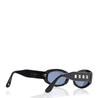 Chanel Chocolate Bar Quilted CC 5029 Sunglasses Black 4 of 8