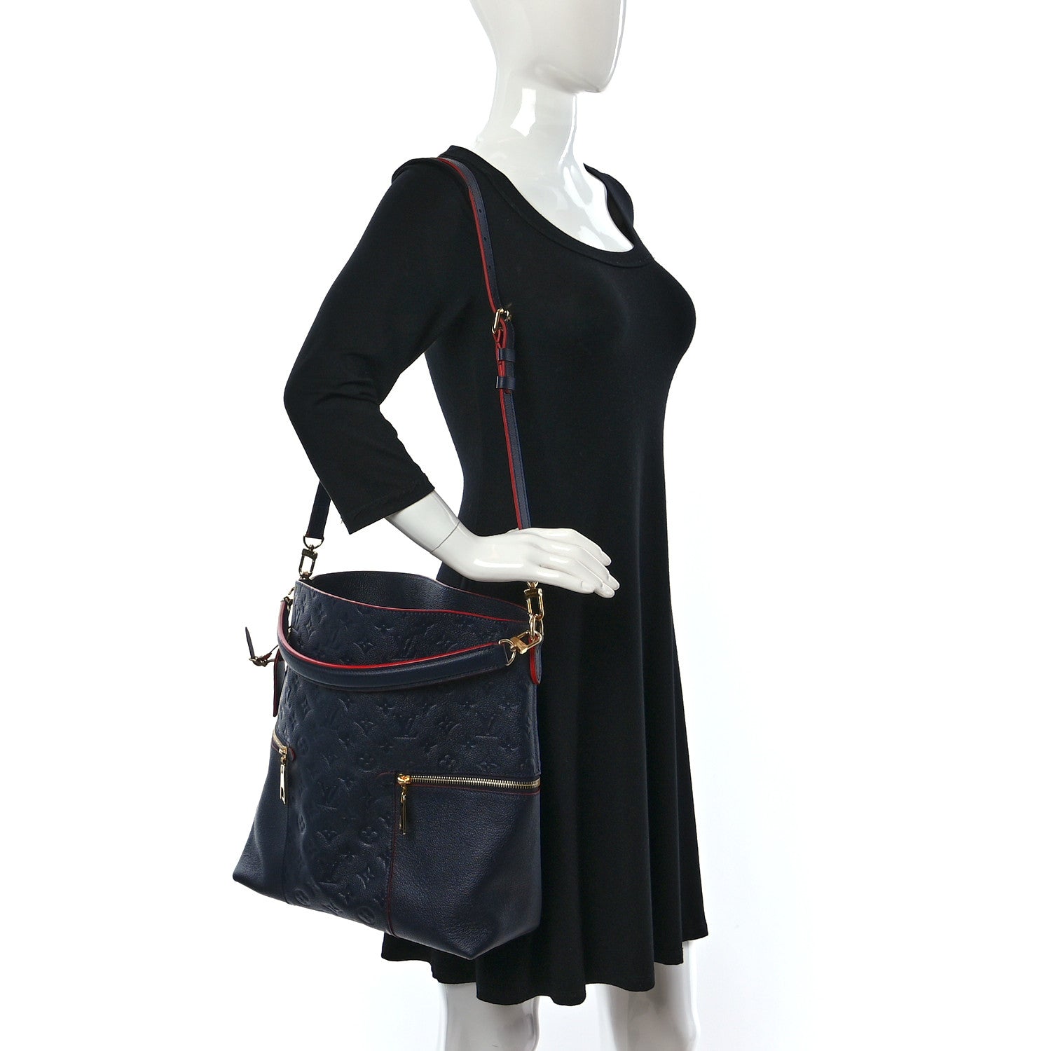 Louis Vuitton Empreinte Melie Marine Rouge 2 of 8