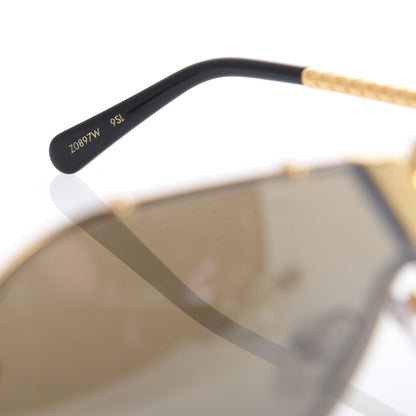Louis Vuitton Metal LV Drive Sunglasses Z0897W Black Gold 5 of 6