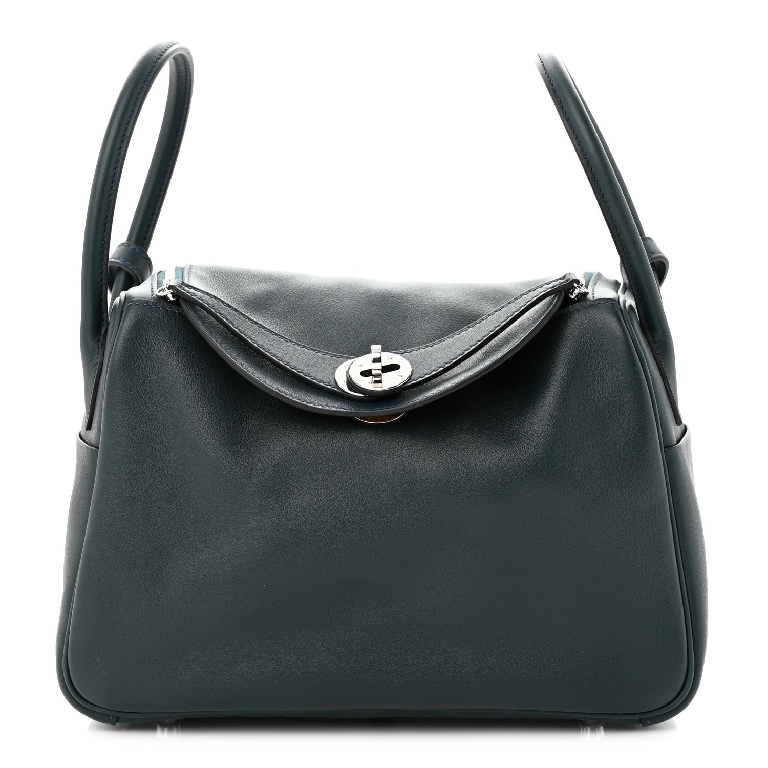 Hermes Swift Verso Lindy 26 Vert Rousseau Bronze Dore 1 of 10