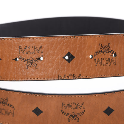 MCM Visetos M-Buckle Belt Cognac 5 of 7