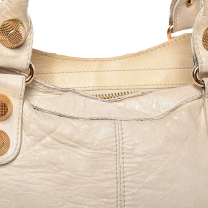Balenciaga Chevre Giant 21 Gold Hardware Part Time Natural 15 of 16