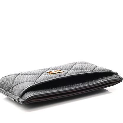 Chanel Caviar Quilted Card Holder Black 12 of 12