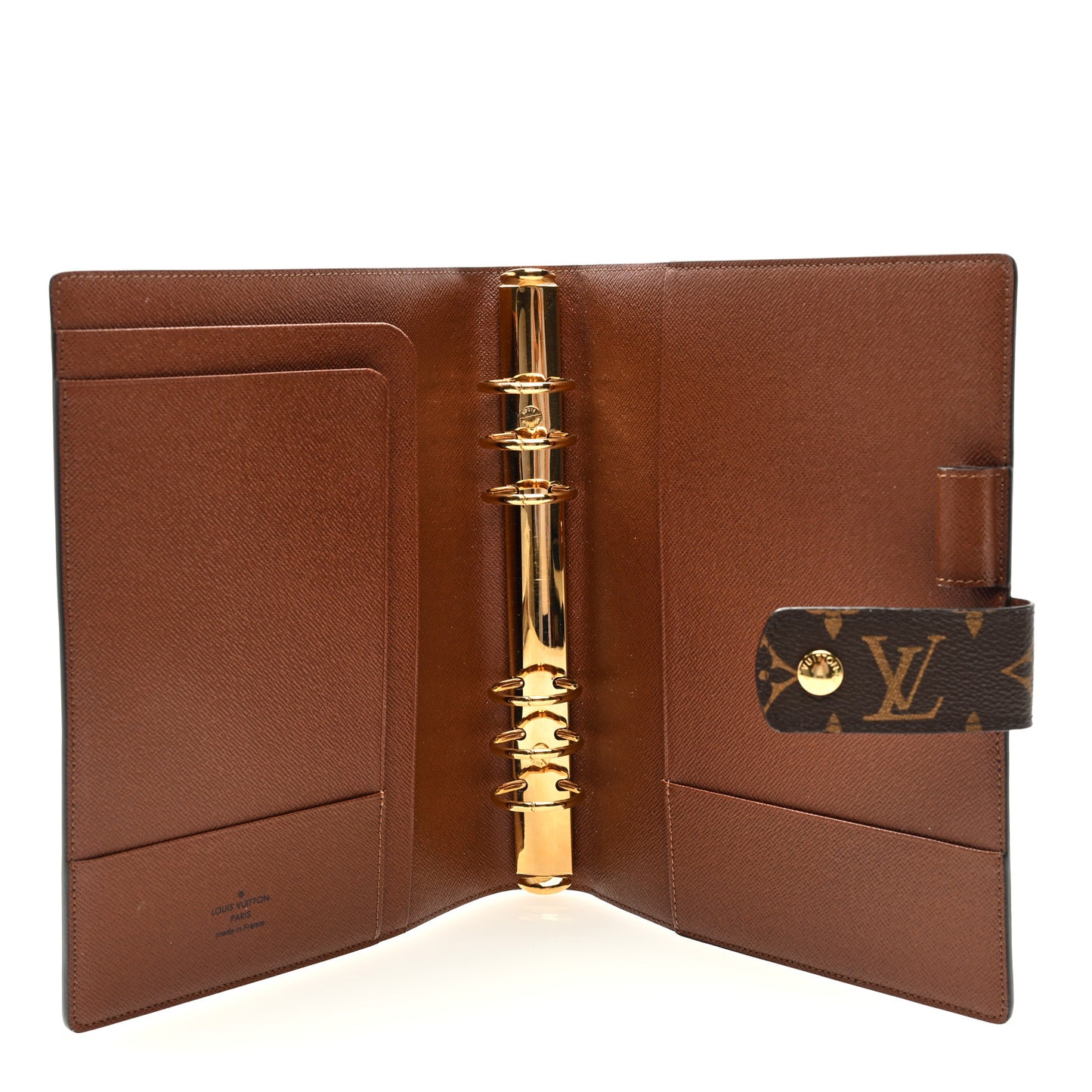 Monogram Large Ring Agenda Cover