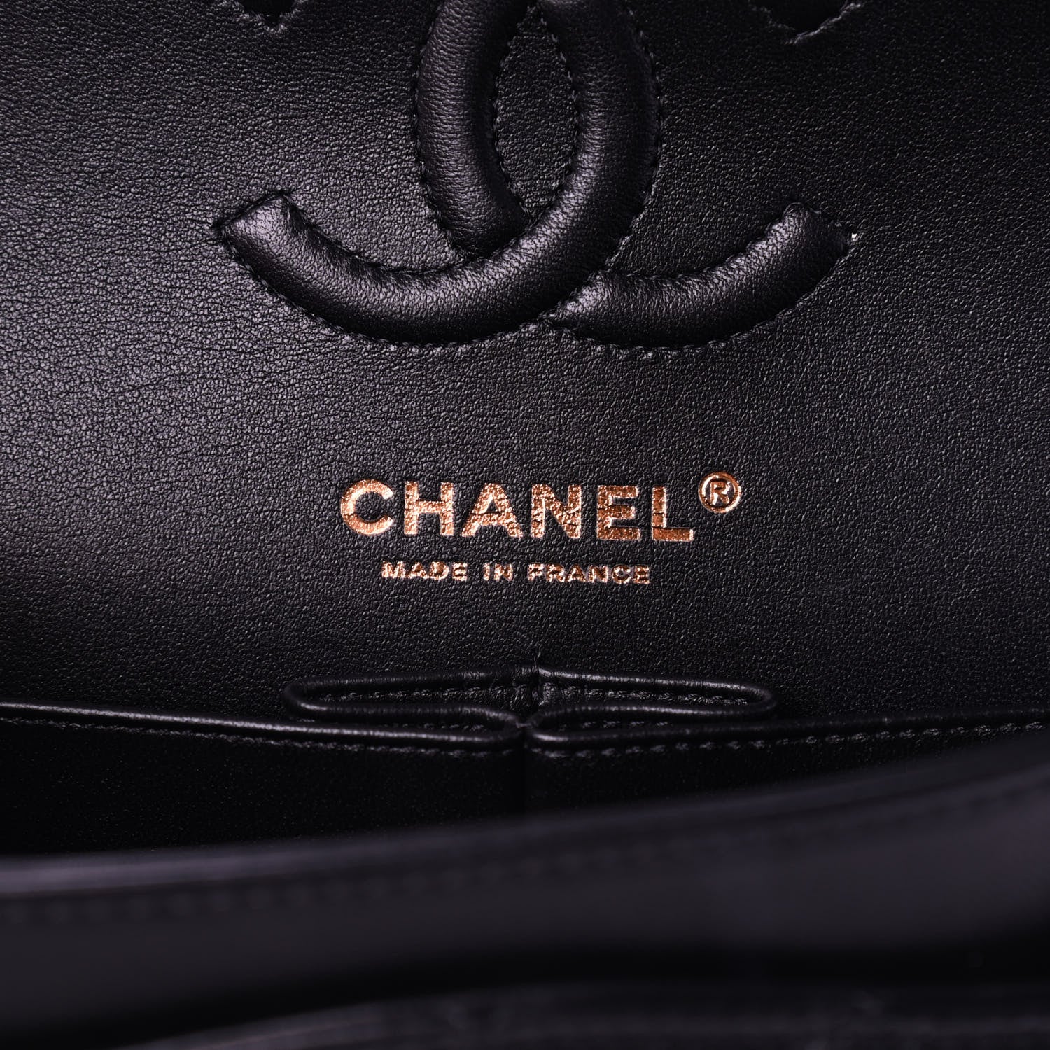 Chanel Lambskin Quilted Small Double Flap Black 5 of 8