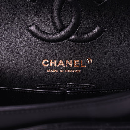 Chanel Lambskin Quilted Small Double Flap Black 5 of 8