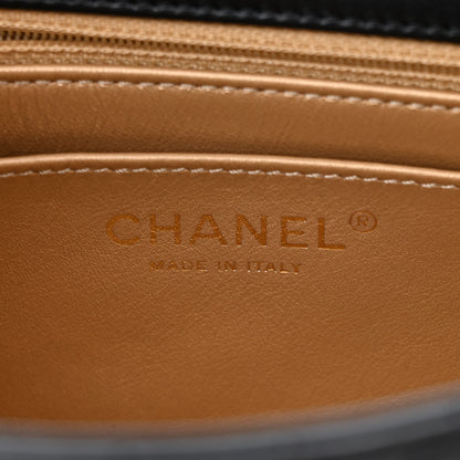 Chanel Lambskin Quilted Mini Pearl Crush Flap Black 6 of 10