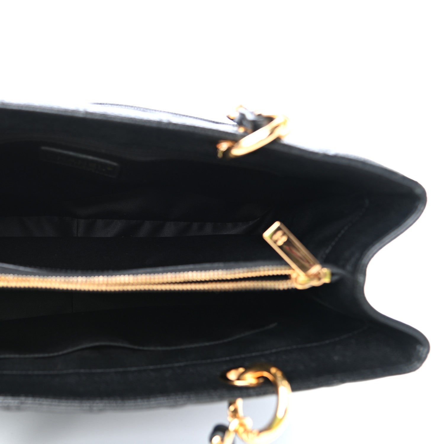 Chanel Caviar Quilted Grand Shopping Tote GST Black 5 of 10