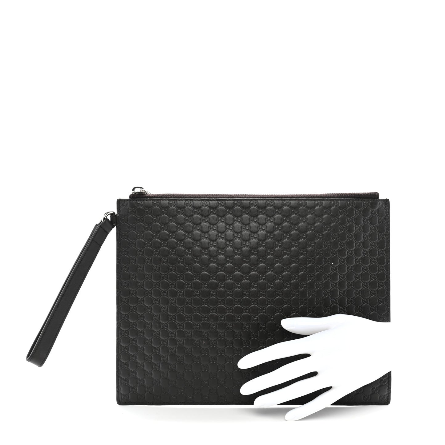 Microguccissima Clutch Black