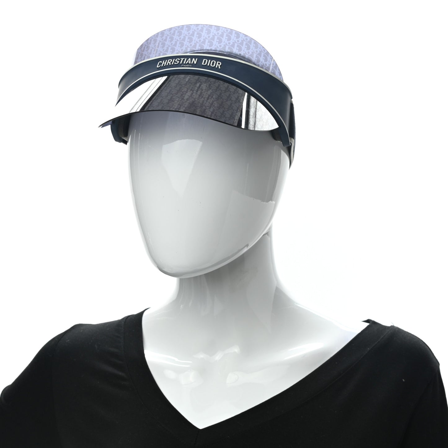 Oblique DiorClub V1U Sun Visor Blue