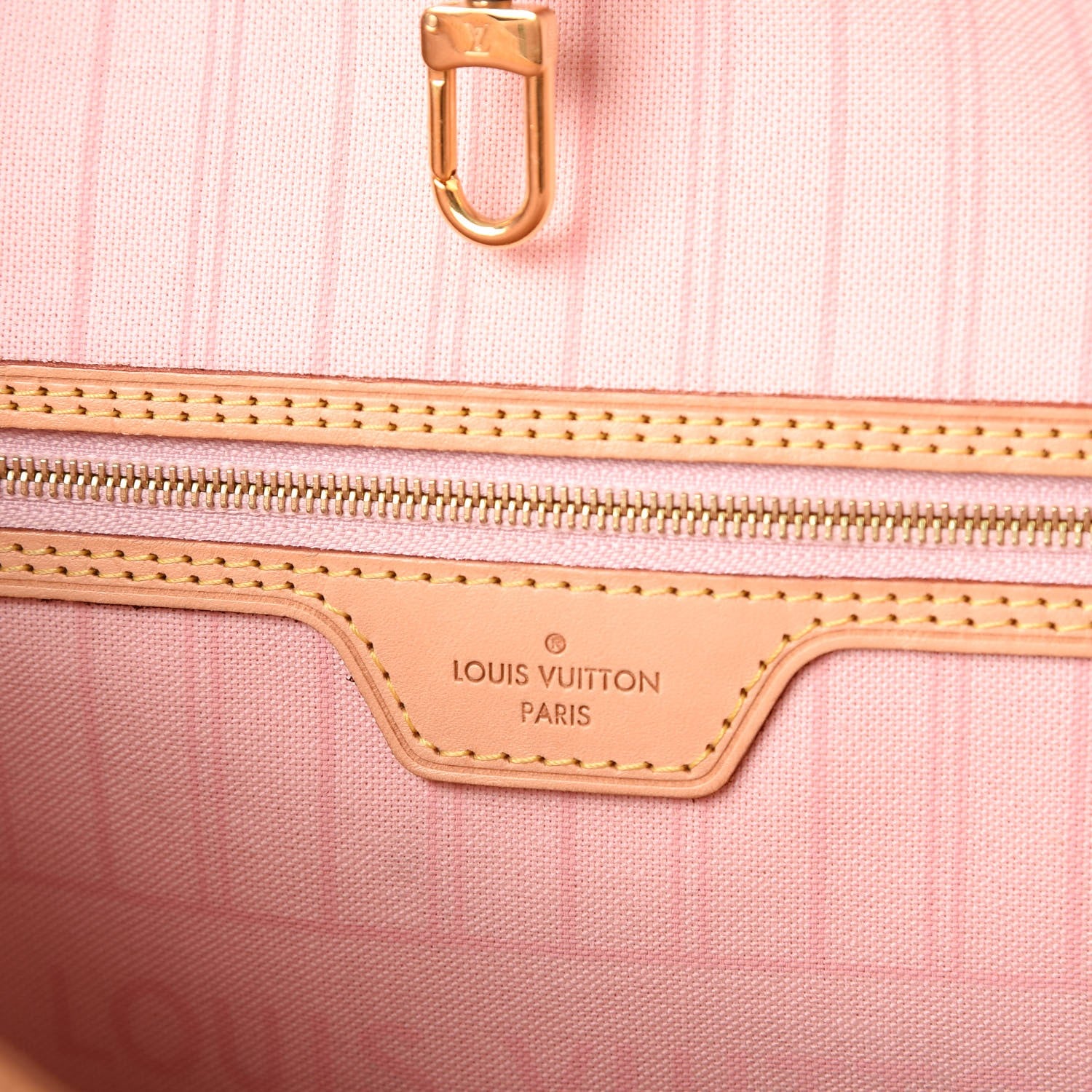 Louis Vuitton Damier Azur Neo Neverfull MM Rose Ballerine 6 of 13