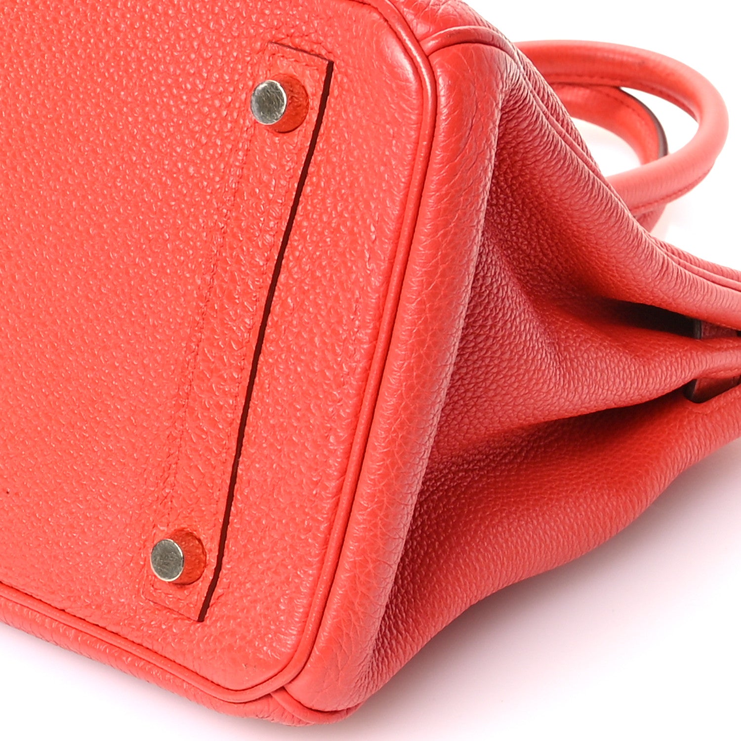 Hermes Togo Birkin 30 Orange Poppy 10 of 12