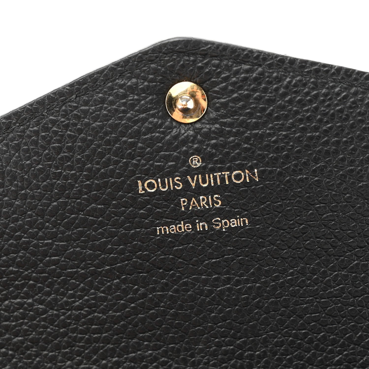Louis Vuitton Empreinte Sarah Wallet NM Black 6 of 7