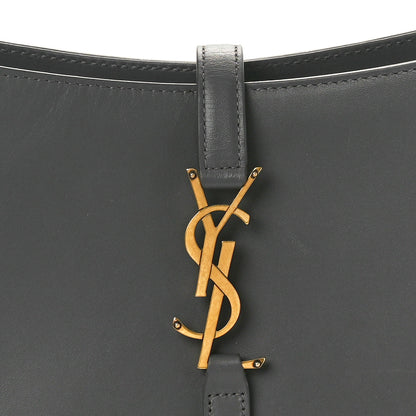 Saint Laurent Smooth Calfskin Le 5 A 7 Hobo Storm 8 of 10