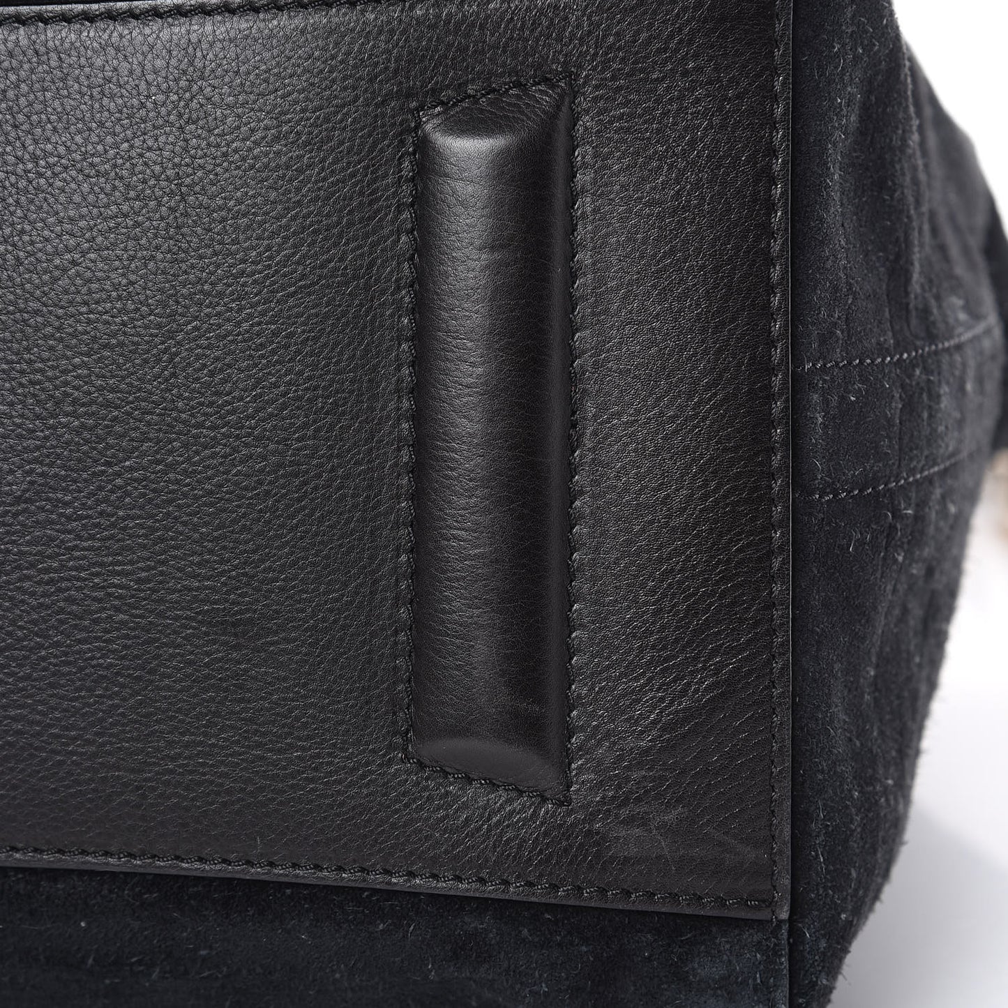 Suede Medium Antigona Black