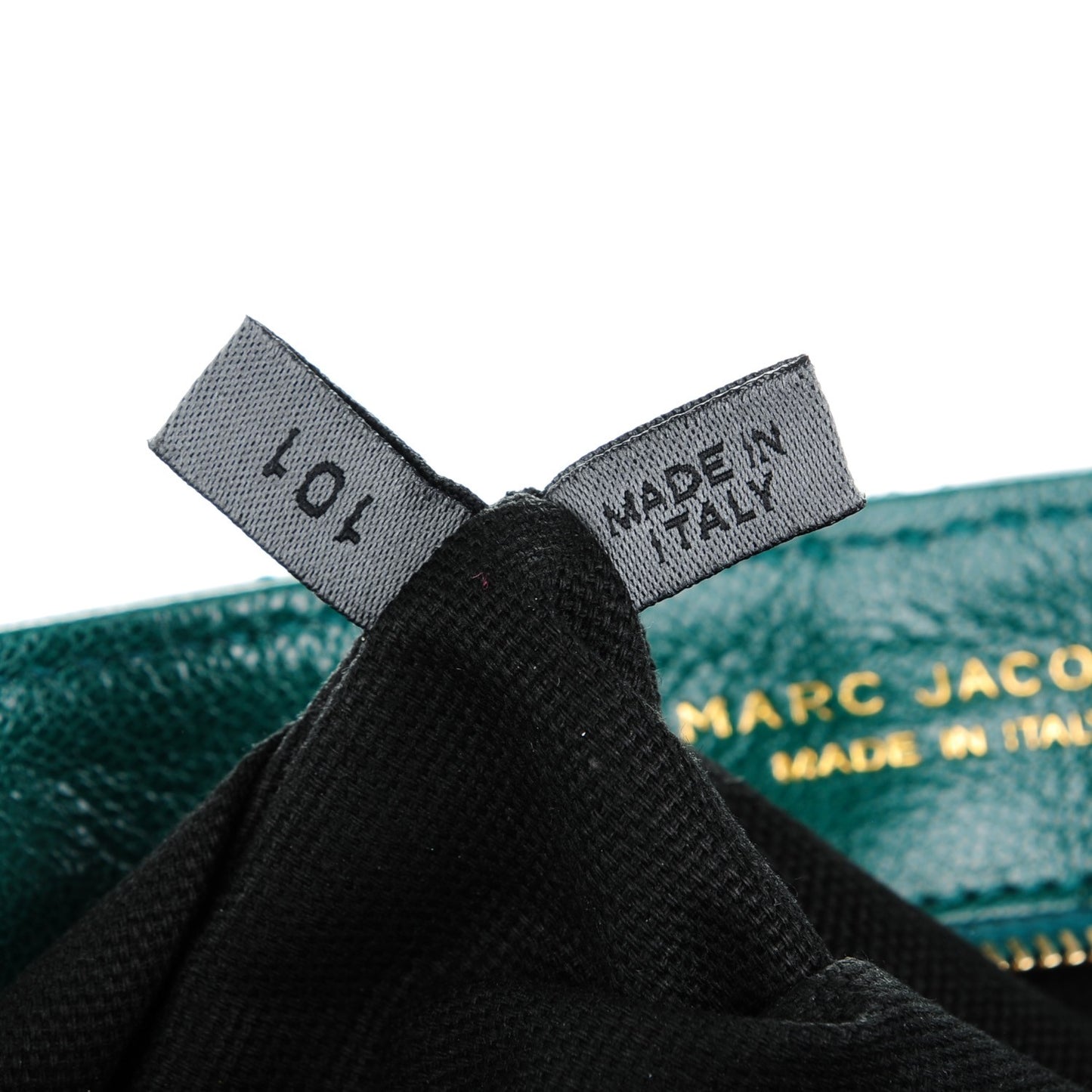 Lambskin Baroque Large Single Flap Emerald