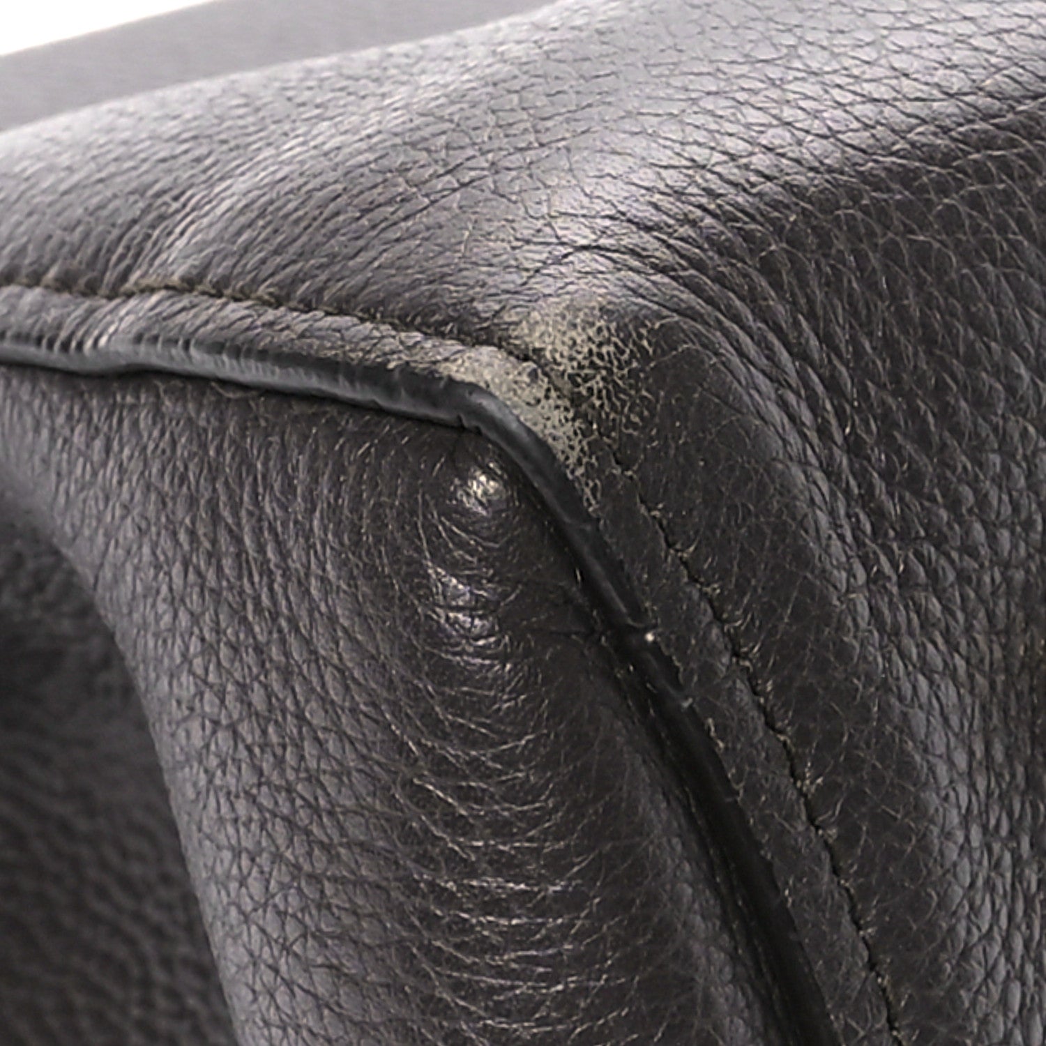 Salvatore Ferragamo Calfskin Medium Margot Top Handle Satchel Flannel 9 of 14