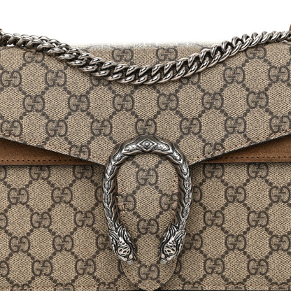 Gucci GG Supreme Monogram Small Dionysus Shoulder Bag Taupe 9 of 13