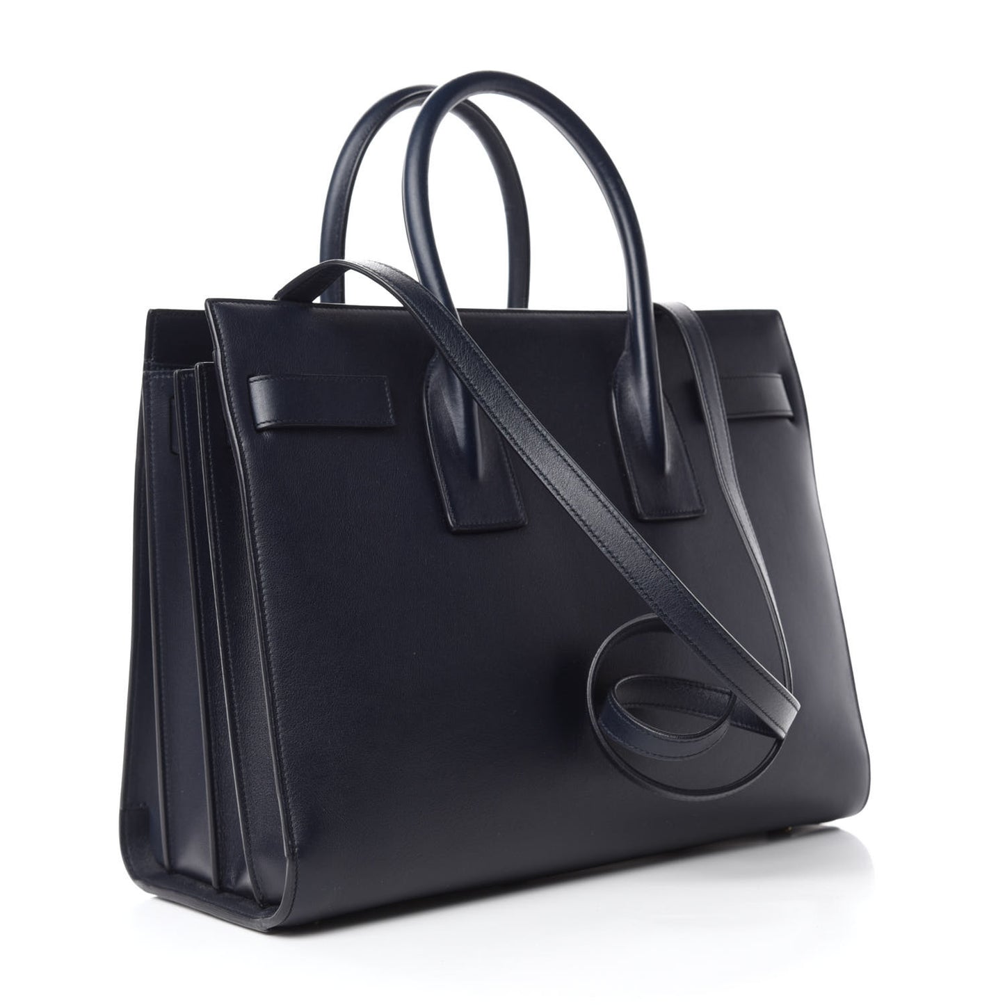 Calfskin Small Sac De Jour Navy